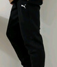 彪馬（PUMA）寬松中腰束腳衛褲運動(dòng)長(cháng)褲男子新款秋季休閑針織褲678381 黑色-01 2XL (190/86A) 曬單實(shí)拍圖