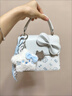 COW&KITTY正品KT貓2025新款學(xué)生可愛(ài)風(fēng)格女士單肩包手提包甜美生日禮物女生 藍色送掛件禮盒 21-8.5-15.5 曬單實(shí)拍圖