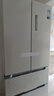 美的（Midea）508升法式對開(kāi)四開(kāi)門(mén)一級能效低噪音變頻家用智能除菌凈味雙系統雙循環(huán)風(fēng)冷無(wú)霜冰箱國家補貼20% 【凈味保鮮】BCD-508WTPZM(E) 極地白 曬單實(shí)拍圖