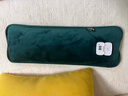 skingcond長(cháng)條暖水袋頸椎專(zhuān)用熱水袋枕頭熱敷脖子暖肚子暖被窩充電防爆 復古綠大長(cháng)枕形水晶絨丨國標防 曬單實(shí)拍圖