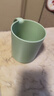 茶花（CHAHUA）茶花漱口杯大號家用印花食品級刷牙杯洗漱杯牙缸刷牙漱口杯牙刷杯 【單只】印花口杯-綠色 曬單實(shí)拍圖