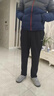 李寧運動(dòng)褲男2025新款秋冬季男褲加絨加厚防風(fēng)保暖針織棉質(zhì)休閑直筒褲 秋冬款加絨直筒褲 L 曬單實(shí)拍圖