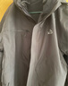 伯希和（Pelliot）戶外沖鋒衣男女三合一春秋防水硬殼夾克登山服外套11040107黑M 曬單實(shí)拍圖