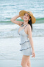 atlanticbeach2025新款爆款連體泳衣女絕美海邊度假吊帶藍(lán)色蛋糕裙式溫泉泳裝 曬單實(shí)拍圖