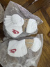 耐克(NIKE)襪子男女同款 吸汗透氣運動(dòng)襪 短襪三雙裝DX5074-911白L 曬單實(shí)拍圖