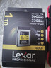 Lexar雷克沙 CFexpress Type B存儲卡 XH2S Z8/7 R5內存卡 1TB CFEB卡4.0 讀取3600MB/s GOLD系列 新一代高速存儲 曬單實(shí)拍圖