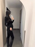 佰姿緣灰色打底褲女2025年新款春秋冬季加絨加厚羊毛保暖壓力瘦腿連褲襪 深灰連1條裝 均碼 120g春秋無(wú)絨款（20~30℃） 曬單實(shí)拍圖