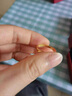 周大福 泥鰍背 足金黃金戒指(工費280)約6.75g EOF1422 曬單實(shí)拍圖