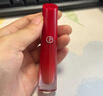 阿瑪尼唇釉全新紅管水唇紗#161絕對純裸 顯白口紅 教師節禮物生日禮盒女 曬單實(shí)拍圖
