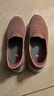 足力健老人鞋一腳蹬中老年休閑鞋玫瑰媽媽鞋25116007J 藕粉色-37 曬單實(shí)拍圖