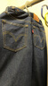 Levi's李維斯25年秋冬新款女士Baggy經(jīng)典高腰寬直筒牛仔褲0001UP 深藍 27 (29) 曬單實拍圖