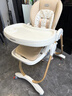 哈卡達（HAGADAY）嬰兒餐椅兒童多功能寶寶兒童餐椅可折疊便攜式吃飯桌座椅可調節 升級款-星空白Pro 曬單實(shí)拍圖