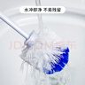 世家軟毛馬桶刷 洗廁所刷子加長(cháng)多用清潔刷大刷頭衛生間壁掛式 曬單實(shí)拍圖