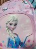 迪士尼（disney）兒童書(shū)包幼兒園3-6歲小班大班超輕可愛(ài)女孩小背包愛(ài)莎公主粉色 曬單實(shí)拍圖