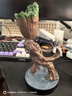 NXDL銀河護衛隊 Groot 公仔手辦xbox手柄模型架 樹(shù)人手柄桌面支架（無(wú)手柄） 曬單實(shí)拍圖