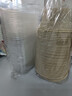 炊大皇 一次性飯盒可降解玉米淀粉圓形750ml*20快餐打包盒可微波 曬單實(shí)拍圖