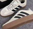 adidas「T頭鞋」BARREDA板鞋德訓(xùn)鞋男女阿迪達(dá)斯輕運(yùn)動(dòng) 灰色/黑色/樹脂黃   38 曬單實(shí)拍圖