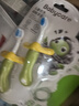 babycare兒童牙刷寶寶牙刷嬰兒軟毛刷兒童倍凈訓練牙刷1-3歲2支裝 原力青 曬單實(shí)拍圖