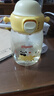 貝親（Pigeon）噸噸桶兒童水杯2歲+直飲吸管杯ppsu450ml幼兒園學(xué)生水壺 黃色 曬單實(shí)拍圖