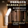 酷火床頭小夜燈閱讀臺燈護眼壁燈臥室睡眠充電壁掛式宿舍磁吸超亮學習 曬單實拍圖