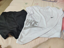 品牌斷碼運動(dòng)套裝男夏季跑步服新款速干衣短袖訓練健身服籃球服男 白色【單套】 2XL (130-150斤) 曬單實(shí)拍圖