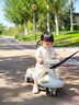 babyhood世紀寶貝皇室扭扭車(chē) 嬰兒童車(chē)搖搖車(chē)防側翻音樂(lè )款寶寶禮物 卡其色 曬單實(shí)拍圖