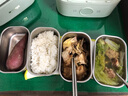 小熊（Bear）電熱飯盒 加熱飯盒 保溫飯盒可加熱 雙層四膽辦公室蒸煮熱飯神器可預(yù)約上班族加熱便當(dāng)盒DFH-G16W7 曬單實(shí)拍圖