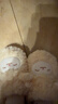 名創(chuàng  )優(yōu)品（MINISO）羊咩咩棉拖鞋女秋冬包跟家居室內厚底月子毛毛拖鞋黃色40-41 曬單實(shí)拍圖