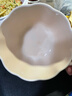 少女心草莓雙耳碗勺湯碗沙拉碗飯碗家用碗高顏值年輕人釉下彩餐具 草莓雙耳碗（1碗1勺） 曬單實(shí)拍圖