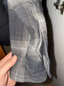 優(yōu)衣庫男裝女裝法蘭絨格子襯衫長(cháng)袖襯衣休閑薄外套25秋冬480768 09 黑色 M /170/92A 曬單實(shí)拍圖