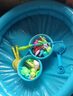 恩貝家族兒童磁性釣魚(yú)玩具水池裝備3-6歲寶寶撈魚(yú)網(wǎng)兜充氣床生日禮物 曬單實(shí)拍圖