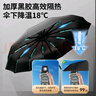 小魔全自動(dòng)晴雨傘大號加固加厚抗風(fēng)折疊傘遮陽(yáng)傘黑膠太陽(yáng)傘24骨可定制 曬單實(shí)拍圖