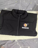 續印羽絨棉馬甲工作服定制印logo秋冬季企業(yè)公司保暖絲絨加厚工裝背心 B款【太空羽絨棉】黑色 XL 曬單實(shí)拍圖