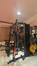 卓牌龍門(mén)架健身器材家用多功能史密斯機室內綜合訓練器深蹲臥推架 龍門(mén)架套裝+320磅彩色杠鈴含奧杠 出口美國款z07【包入戶(hù)安裝】 曬單實(shí)拍圖