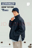 熊貓·本（ben.panda）棉衣男情侶韓版潮流戶(hù)外復古懷舊休閑立領(lǐng)春春保暖干部夾克 峽灣藍 新雪麗棉 蓋朗格 M 曬單實(shí)拍圖