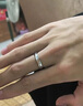 BJYL純S999足銀自律戒指男士輕奢尾戒小眾素圈食指環(huán)男生日禮物送男友 足銀自律戒指【電鍍加厚】 曬單實(shí)拍圖