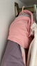 戴維貝拉（DAVE＆BELLA）童裝防水衣服男童兒童外套女童秋冬寶寶加絨大童防風(fēng)衣男孩女棉服 灰粉色DB4224558-T【夾棉加厚】 110 cm（建議身高100-110cm） 曬單實(shí)拍圖