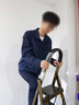 梵可梵（fankefan）高端防撕裂工作服男裝秋冬耐磨工程服套裝勞保服廠(chǎng)服汽修工服定制 191款藏藍套裝 XL /175【男碼】 曬單實(shí)拍圖