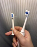 素士(SOOCAS)電動(dòng)牙刷頭 軟毛云感刷頭 素士成人牙刷通用刷頭兩支裝  白色2支裝 曬單實(shí)拍圖