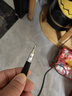SKW 發(fā)燒級 車(chē)用AUX音頻線(xiàn) 單晶銅鍍銀 3.5mm直對彎 車(chē)載手機電腦音響箱耳機連接線(xiàn) WG2002C-1米 曬單實(shí)拍圖