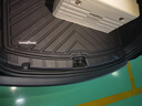 固特異（Goodyear）汽車(chē)后備箱墊適用于特斯拉煥新ModelY配件tpe后備箱后門(mén)檻防護板 曬單實(shí)拍圖