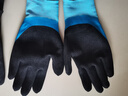代爾塔 秋冬防寒摩托車(chē)電瓶車(chē)騎行加厚保暖勞保手套 防低溫-30°耐磨防水201750 黑色 一副(2只) 曬單實(shí)拍圖