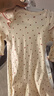 優(yōu)奇嬰兒外出服秋裝哈衣長(cháng)袖女寶寶連體衣嬰童連體服春秋女童衣服秋季 曬單實(shí)拍圖
