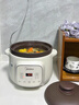 華凌美的電燉鍋家用陶瓷燉鍋新款多功能煲湯鍋小型煮粥鍋全自動(dòng)湯鍋 棕白色 【原礦紫陶內膽】咨詢(xún)有優(yōu)惠 3L 曬單實(shí)拍圖