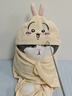 名創(chuàng  )優(yōu)品（MINISO）【現貨】夏日季chiikawa毛絨毛毯子午睡被子空調被烏薩奇小八吉伊 毛絨休閑毯(Usagi) 曬單實(shí)拍圖