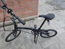 大行（DAHON）P10折疊自行車(chē)20英寸10速鋁合金成人通勤V剎 PAA003 珠光深藍 曬單實(shí)拍圖