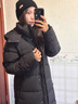 雪中飛（SNOWFLYING）長(cháng)款羽絨服女過(guò)膝到腳踝冬新款加厚東北極寒哈爾濱零下40度防寒服 黑色95絨羽絨服 女款 M (白鴨絨407g)【110-130斤】 曬單實(shí)拍圖