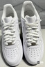 耐克（NIKE）官方男鞋 Air Force 1 AF1白色空軍一號低幫板鞋運動鞋休閑鞋 CW2288-111 41 曬單實拍圖