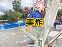 貝肽斯涼盾兒童防曬衣2025新款夏季薄款寶寶冰絲防曬服男女童披肩斗篷 曬單實(shí)拍圖