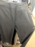 沐霓高腰不易勒肉糯米褲女秋冬垂墜感直筒闊腿褲顯瘦美式運動(dòng)休閑長(cháng)褲 灰色 【常規款有口袋】 L 曬單實(shí)拍圖